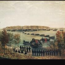 Burial of officers slain at the Battle of Lake Erie