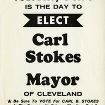 Tuesday, Oct. 3 is the day to elect Carl Stokes