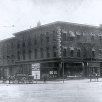 The American Dry Cleaning and Dyeing Co., at the corner of Detroit Ave., NW, and W. 25th Street