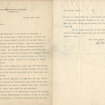 Letter from Charles Sumner Howe to Herman Baehr
