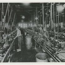 Young workers at Steel Products Co. in Cleveland, Ohio