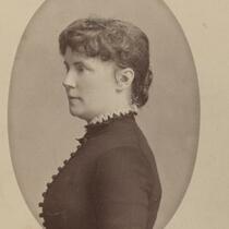 Constance Fenimore Woolson profile portrait