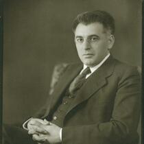 Seated portrait of Rabbi Abba Hillel Silver, circa 1930s